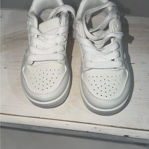 Classic White Kids Sneakers